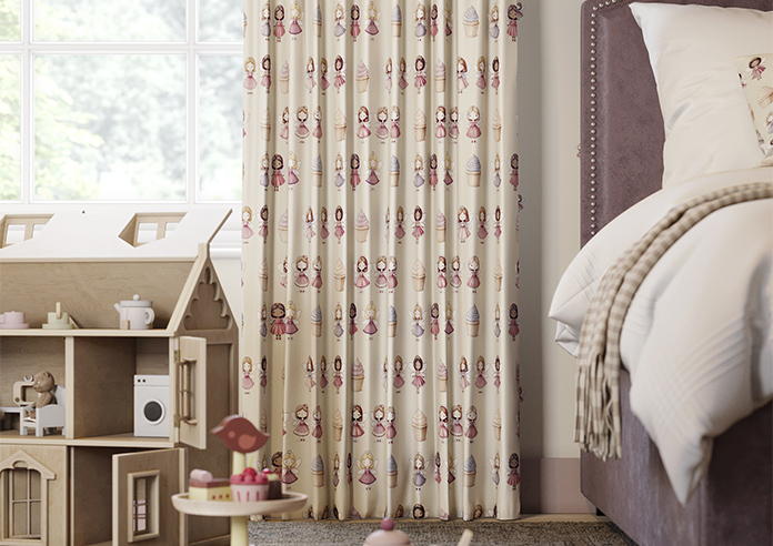 Fairy Cakes, Cupcake Sponge - Made to Measure Curtains - Image 5